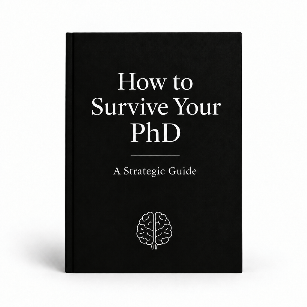 How to Survive Your PhD: A Strategic Guide