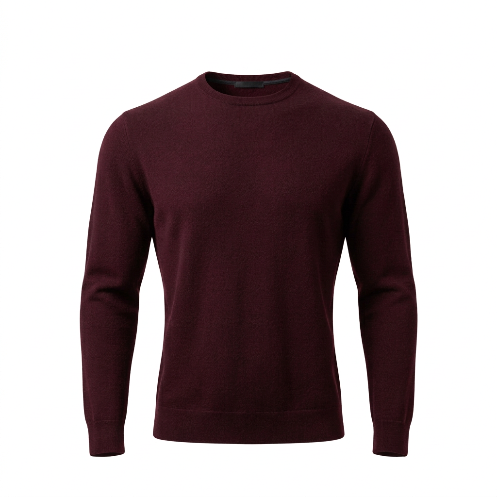 PANZERBOJAREN – Herren-Wollpullover ohne Kragen