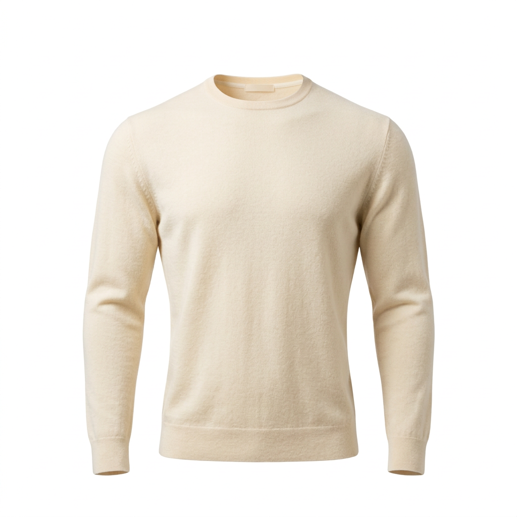 PANZERBOJAREN – Herren-Wollpullover ohne Kragen