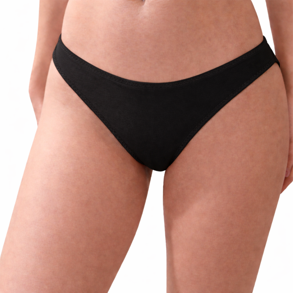 DOUBLE FACE BLACK WIDOW TANGA
