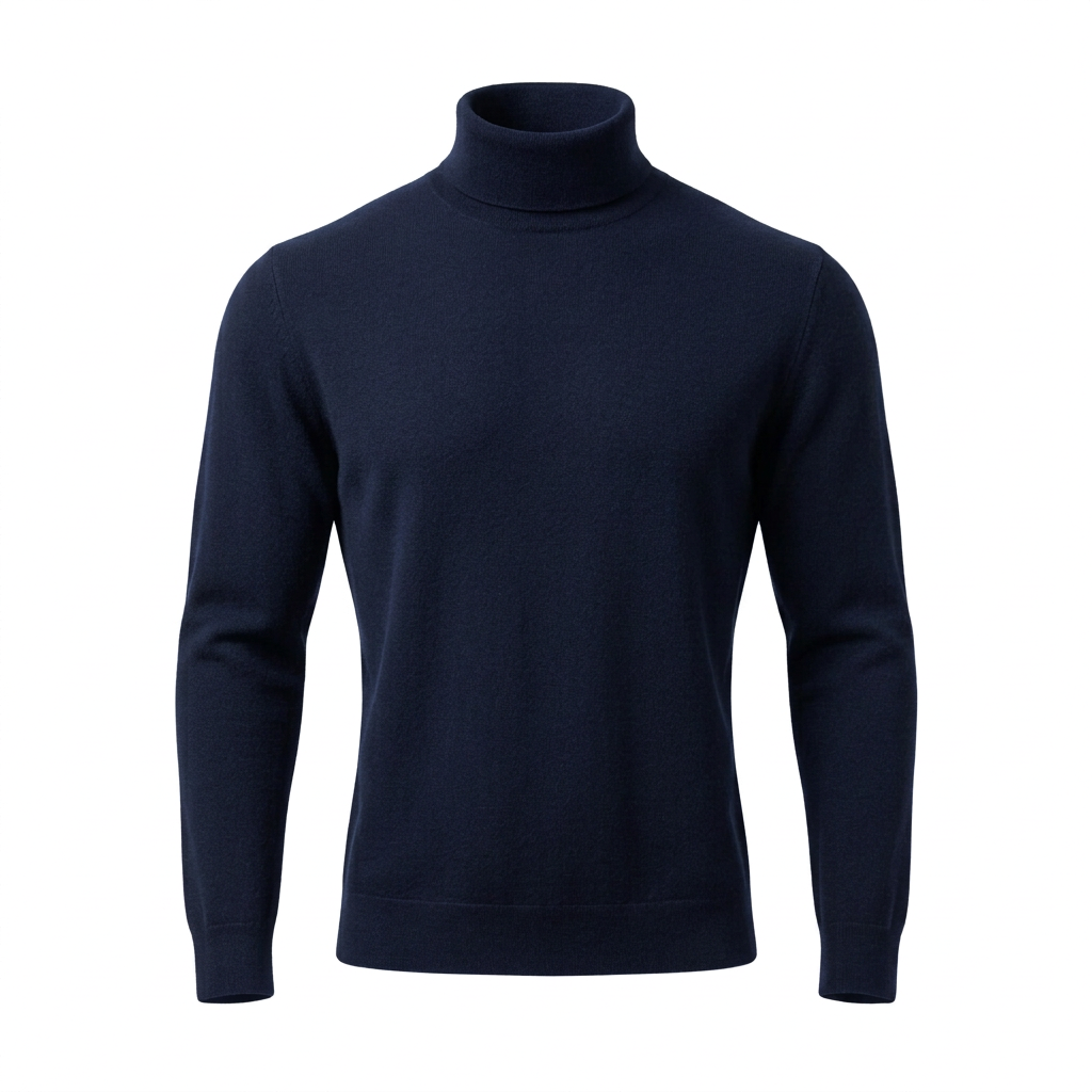 PANZERBOJAREN – Herren-Wollpullover mit hohem Kragen