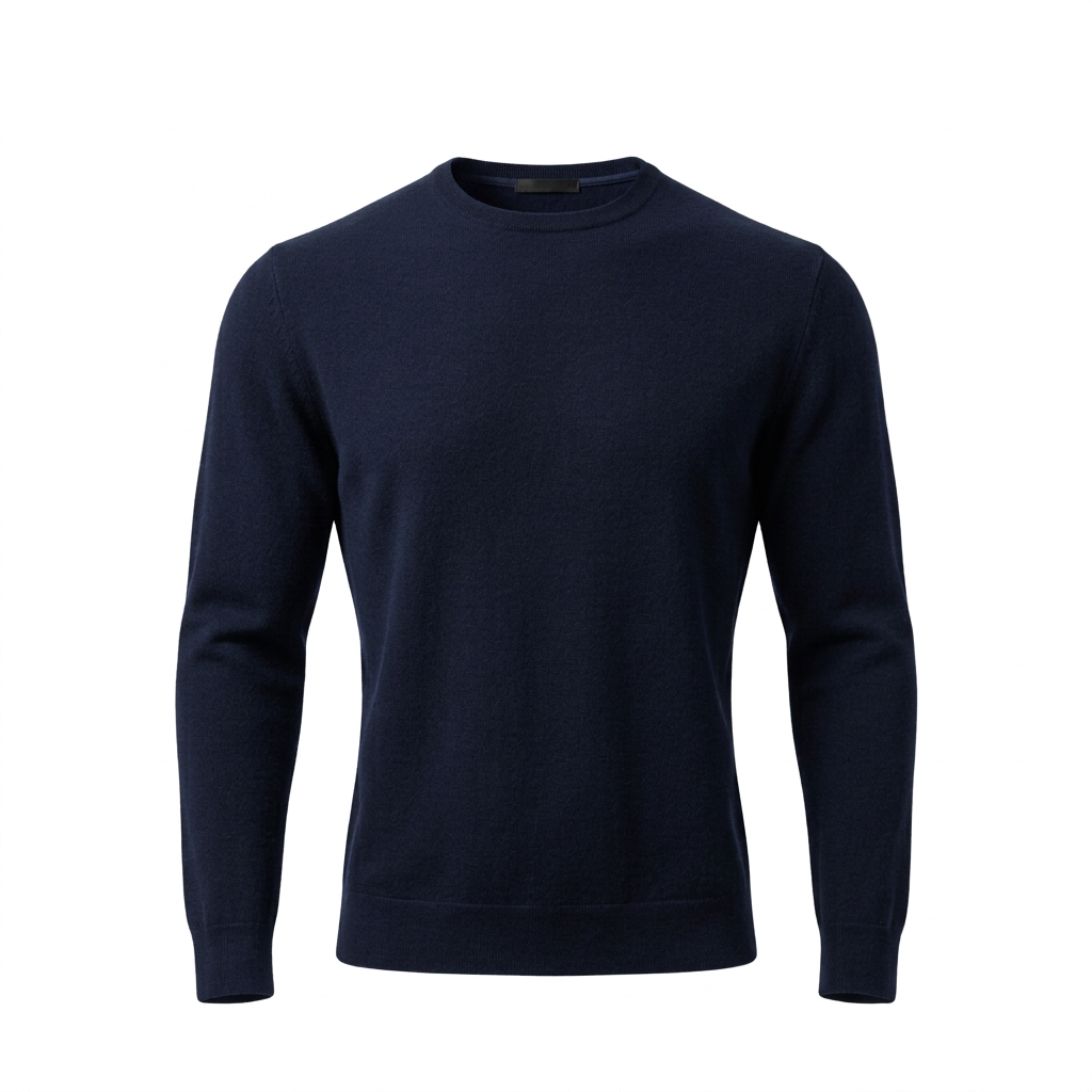 PANZERBOJAREN – Herren-Wollpullover ohne Kragen