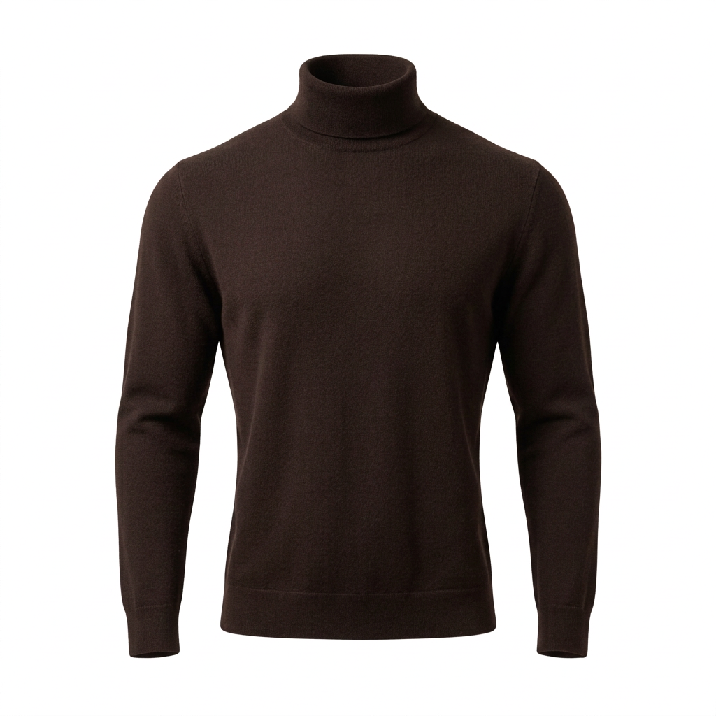 PANZERBOJAREN – Herren-Wollpullover mit hohem Kragen