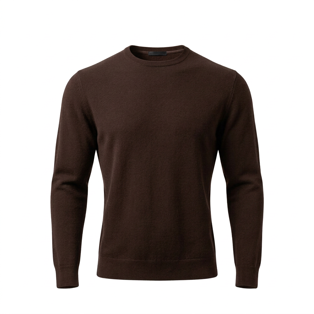 PANZERBOJAREN – Herren-Wollpullover ohne Kragen